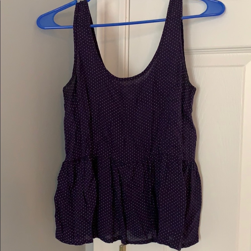 Delia’s peplum tank top
